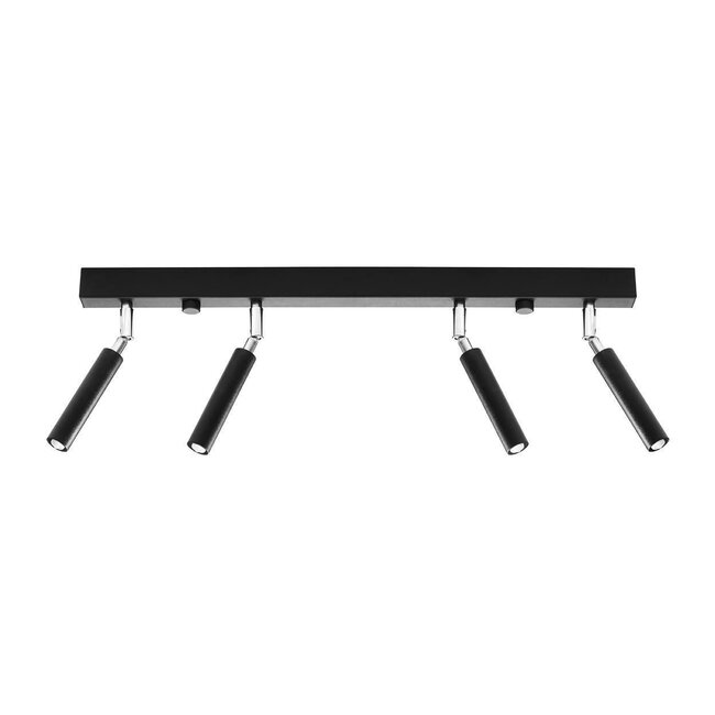 LED Deckenspot Schwarz Eyetech - 4 x G9 Fassung - exkl. LED's
