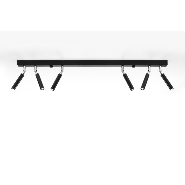 LED Deckenspot Schwarz Eyetech - 6 x G9 Fassung - exkl. LED's