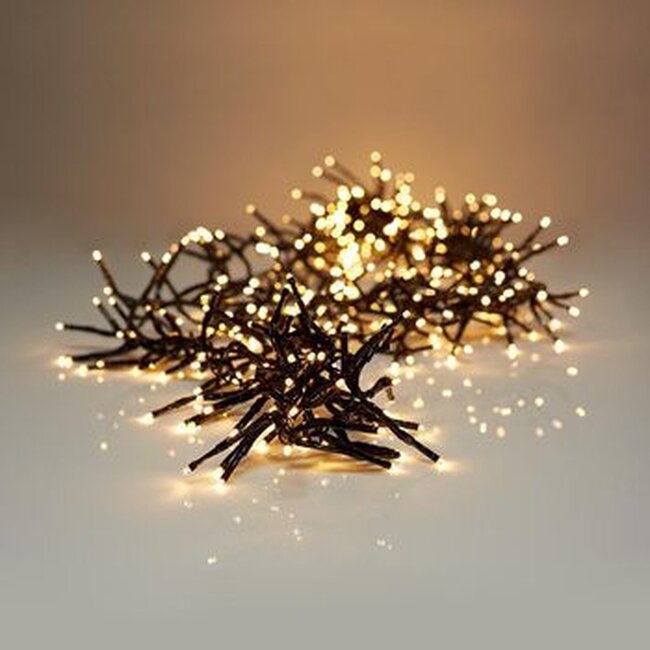 LED Weihnachtsbaum Lichterkette - 3000K Warmweiß - bedienbar via App - 4 Meter
