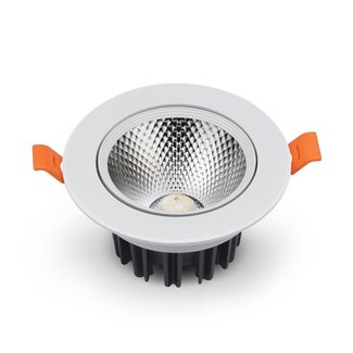 LED Einbauspot dimmbar - 7W entspricht 70W - 2700K Warmweiß - schwenkbar