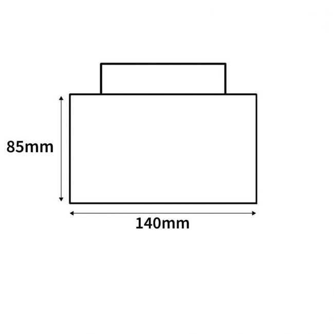 LED Deckenspot NEMO - GU10 Fassung - Weiß Schwarz