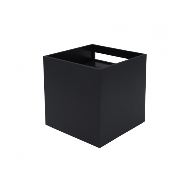 LED Wandleuchte Schwarz - 2x3W - Up and Down Abstrahlwinkel anpassbar - Lichtfarbe optional