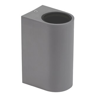 LED Wandleuchte Up and Down Grau ECO - 2x GU10 Fassung