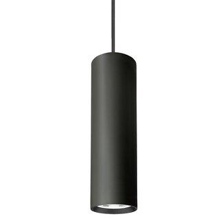 LED Pendelleuchte MADARA - 1x GU10 Fassung - Mattschwarz