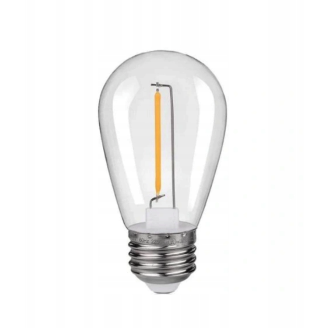 5er Vorteilspack LED Fadenlampe E27 - 1W - 2700K Warmweiß