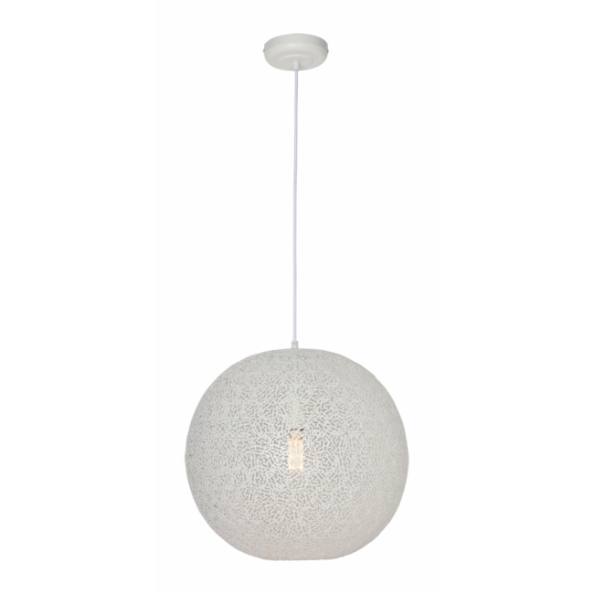 LED Pendelleuchte Bianco 40cm Weiß / Weiß
