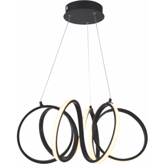 LED Pendelleuchte Raffinato Schwarz