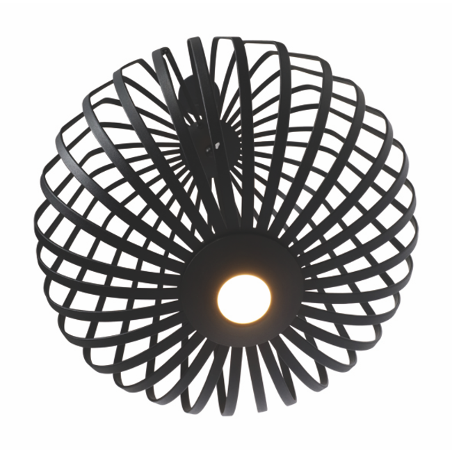 LED Pendelleuchte Piolo 32cm Schwarz