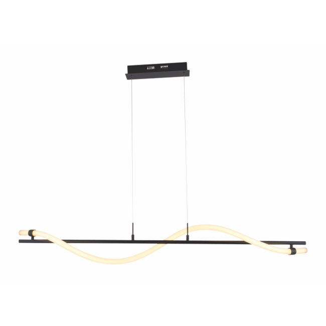 LED Pendelleuchte Cobra 17W Mattschwarz