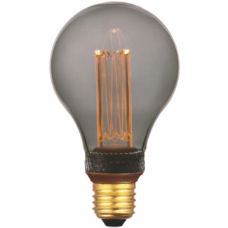 2,3W LED Lampe Rauch 7,5cm E27 1800K 3 Einstellungen