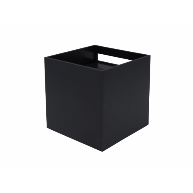 LED Wandleuchte Schwarz - 2x3W - Up and Down Abstrahlwinkel anpassbar - Lichtfarbe optional