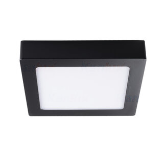LED Deckenleuchte Schwarz KANTI 12W - Lichtfarbe optional
