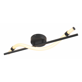 LED Deckenleuchte COBRA 17W Mattschwarz