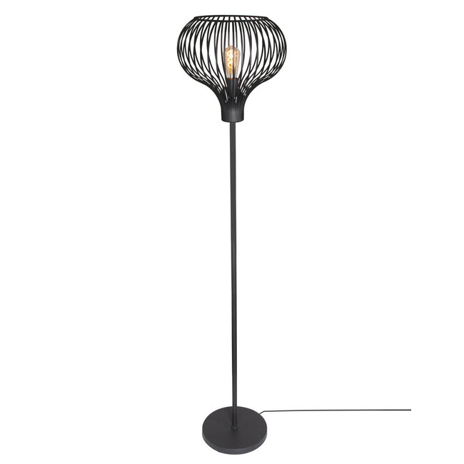 LED Bodenleuchte AGLIO 38cm Schwarz