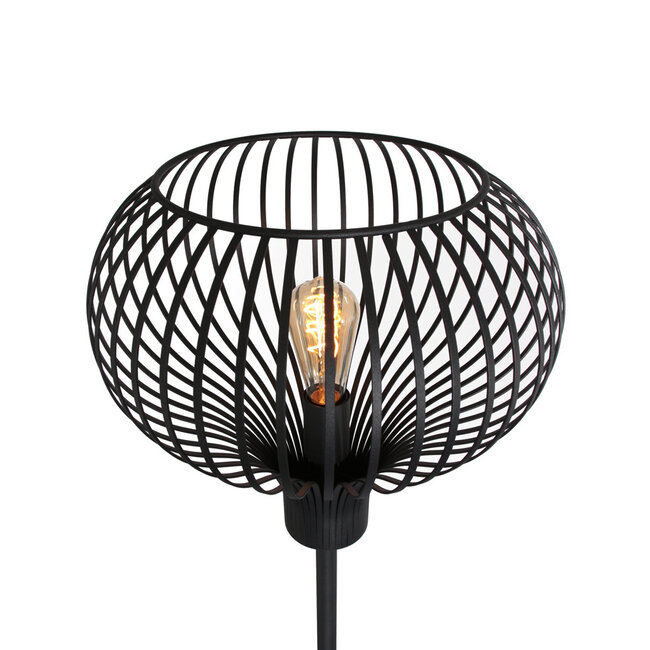 LED Bodenleuchte AGLIO 38cm Schwarz