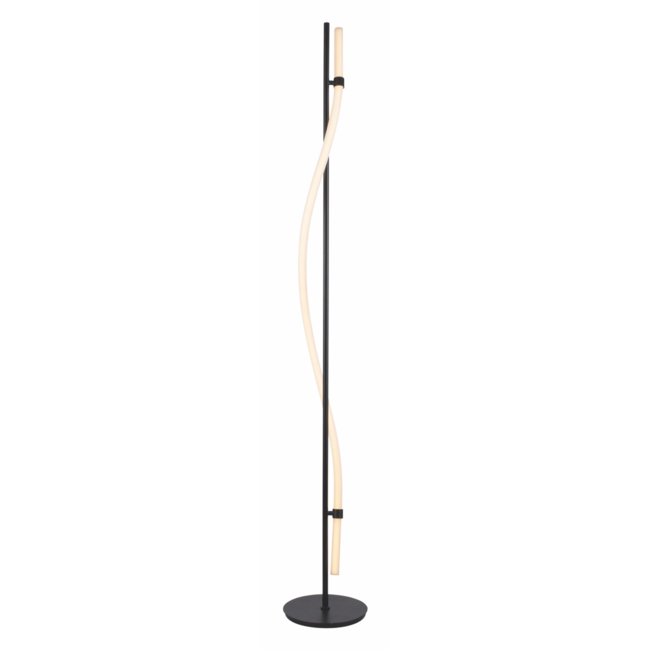 LED Bodenleuchte COBRA 25W Mattschwarz