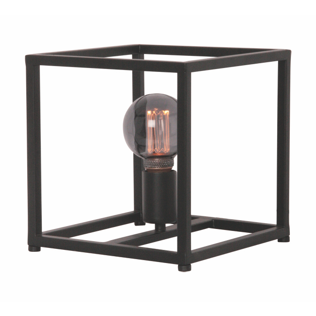 LED Tischleuchte PALCO 22cm Schwarz