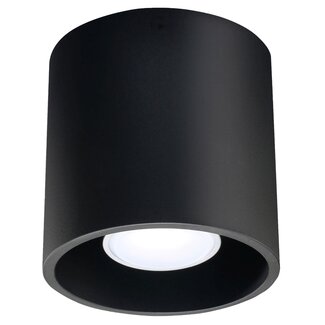 Deckenspot ORBIS 1 Schwarz - 1x GU10 Fassung - max. 40W - exkl. LED's