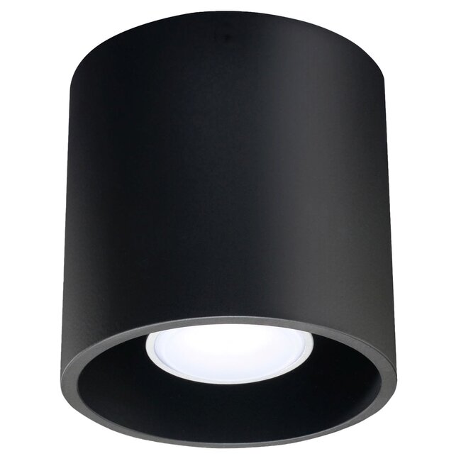 Deckenspot ORBIS 1 Schwarz - 1x GU10 Fassung - max. 40W - exkl. LED's