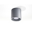 Deckenspot ORBIS 1 Grau - 1x GU10 Fassung - max. 40W - exkl. LED's