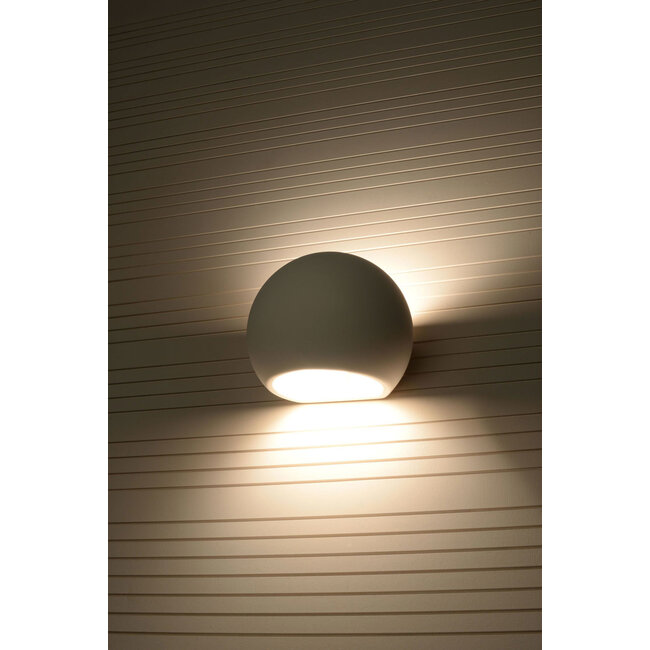 Wandleuchte Keramik GLOBE - 1x E27 Fassung - max. 60W - exkl. LED's