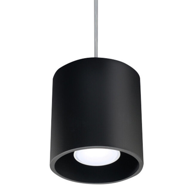 Hängeleuchte ORBIS 1 Schwarz - 1x GU10 Fassung - max. 40W - exkl. LED's