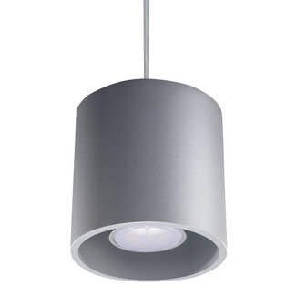 Hängeleuchte ORBIS 1 Grau - 1x GU10 Fassung - max. 40W - exkl. LED's