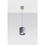 Hängeleuchte ORBIS 1 Grau - 1x GU10 Fassung - max. 40W - exkl. LED's