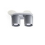 Deckenspot ORBIS 2 Grau - 2x GU10 Fassung - max. 2x40W - exkl. LED's