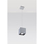 Hängeleuchte QUAD 1 Grau - 1x GU10 Fassung - max. 40W - exkl. LED's