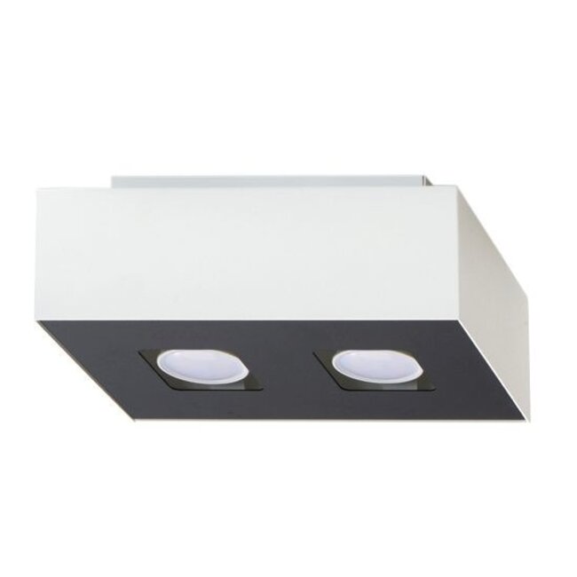 Deckenspot MONO 2 Weiß - 2x GU10 Fassung - max. 2x40W - exkl. LED's