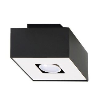 Deckenspot MONO 1 Schwarz - 1x GU10 Fassung - max. 40W - exkl. LED's