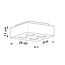 Deckenspot MONO 4 Schwarz - 4x GU10 Fassung - max. 4x40W - exkl. LED's
