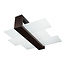Deckenspot FENIKS 2 Weng√© Holz - 2x E27 Fassung - max. 2x60W - exkl. LED's