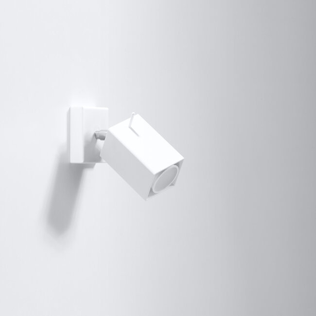 Wandleuchte MERIDA Weiß - 1x GU10 Fassung - max. 40W - exkl. LED's