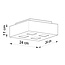 Deckenspot MONO 4 Weiß - 4x GU10 Fassung - max. 4x40W - exkl. LED's