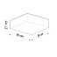 Deckenspot HORUS 35 Schwarz - 2x E27 Fassung - max. 2x60W - exkl. LED's