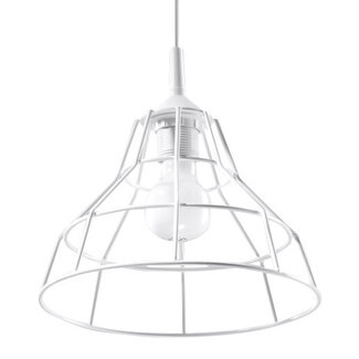 Hängeleuchte ANATA Weiß - 1x E27 Fassung - max. 60W - exkl. LED's