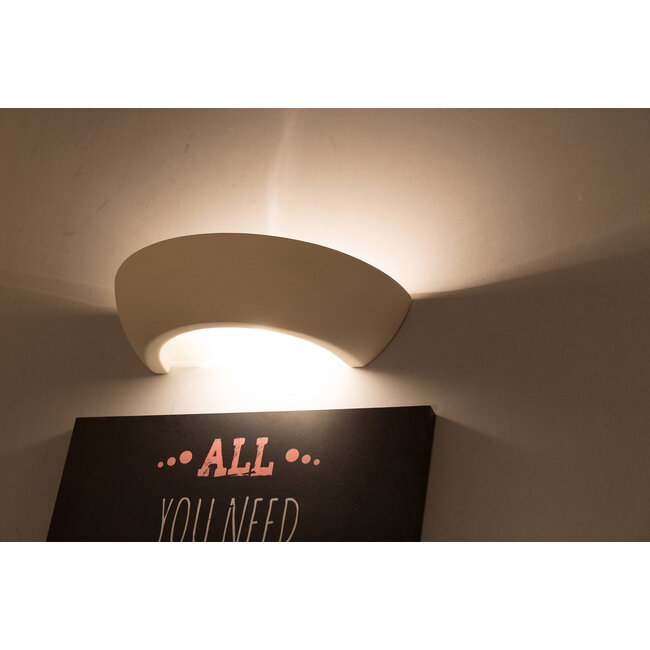 Wandleuchte Keramik OSKAR - 1x E27 Fassung - max. 60W - exkl. LED's