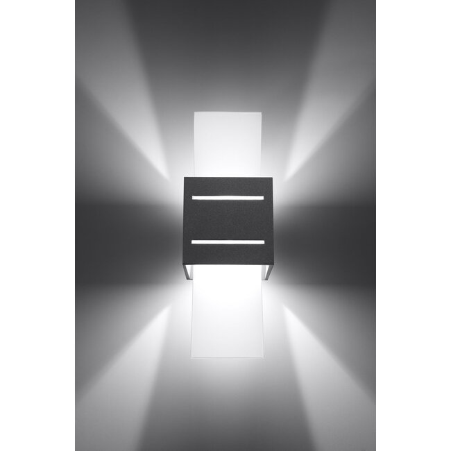 Wandleuchte LORETO Grau - 1x G9 Fassung - max. 40W - exkl. LED's