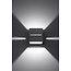 Wandleuchte LOBO Grau - 1x G9 Fassung - max. 40W - exkl. LED's