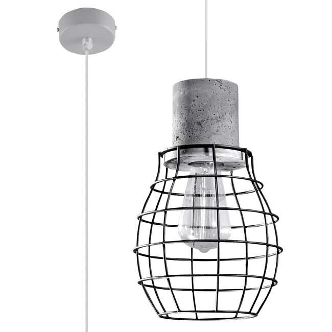 Pendelleuchte LUGO - 1x E27 Fassung - max. 60W - exkl. LED's
