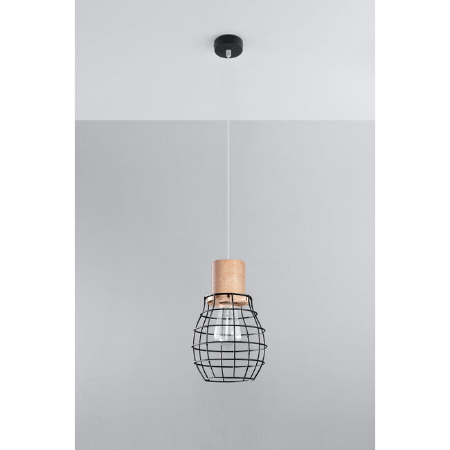 Pendelleuchte RIDA - 1x E27 Fassung - max. 60W - exkl. LED's