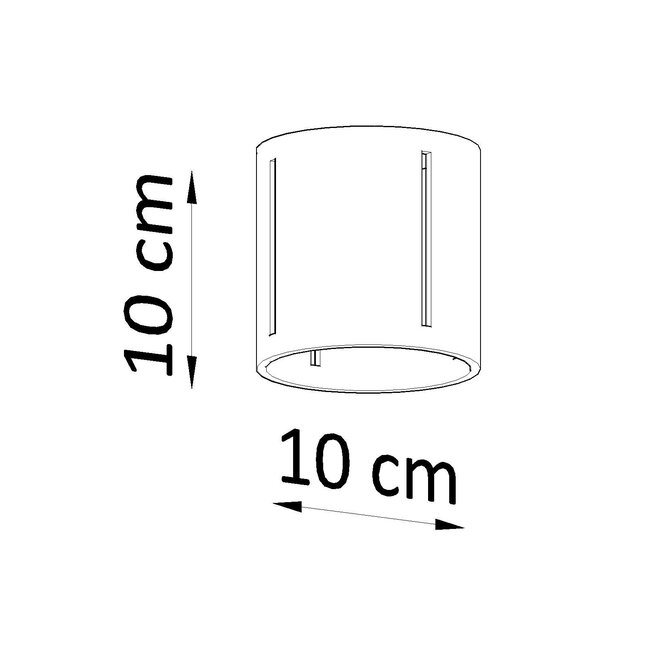 Deckenspot INEZ Weiß - 1x G9 Fassung - max. 40W - exkl. LED's