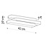 Wandleuchte FROST - 2x G9 Fassung - max. 2x40W - exkl. LED's