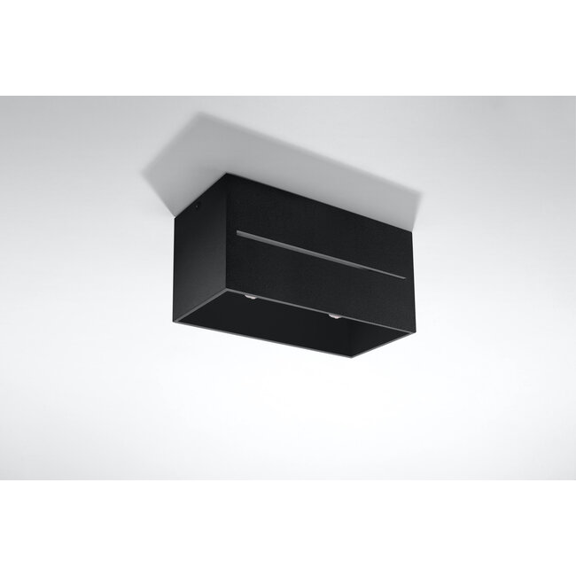 Deckenspot LOBO 2 Schwarz - 2x G9 Fassung - max. 2x40W - exkl. LED's