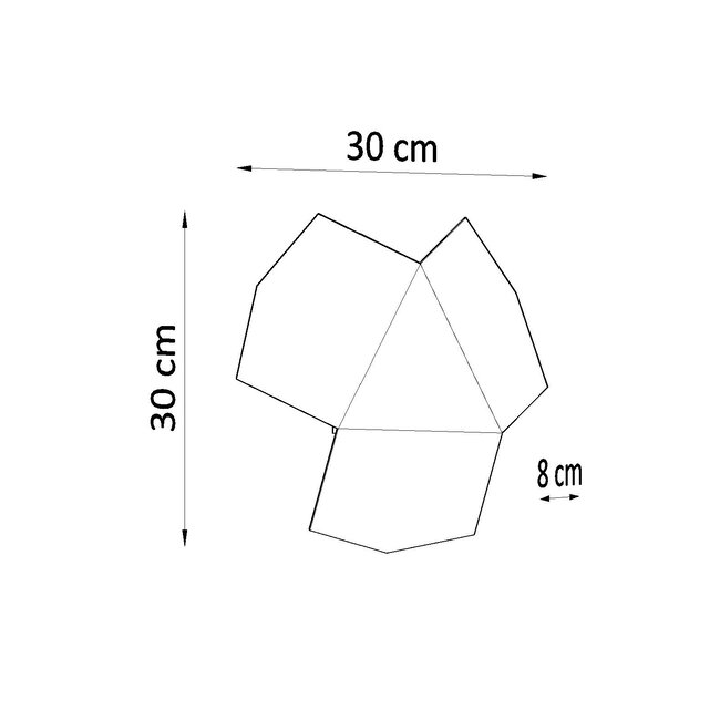 Wandleuchte TRE Weiß - 2x G9 Fassung - max. 2x40W - exkl. LED's