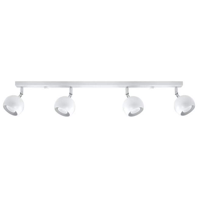 Deckenspot OCULARE 4L Weiß - 4x GU10 Fassung - max. 4x40W - exkl. LED's
