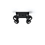 Deckenspot OCULARE 4 Schwarz - 4x GU10 Fassung - max. 4x40W - exkl. LED's