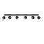 Deckenspot OCULARE 6L Schwarz - 6x GU10 Fassung - max. 6x40W - exkl. LED's
